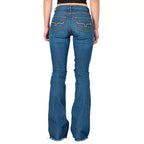 Kimes Ranch Women's Lola Mid Rise Flare Leg Jeans