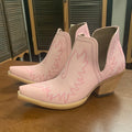 pink short boots