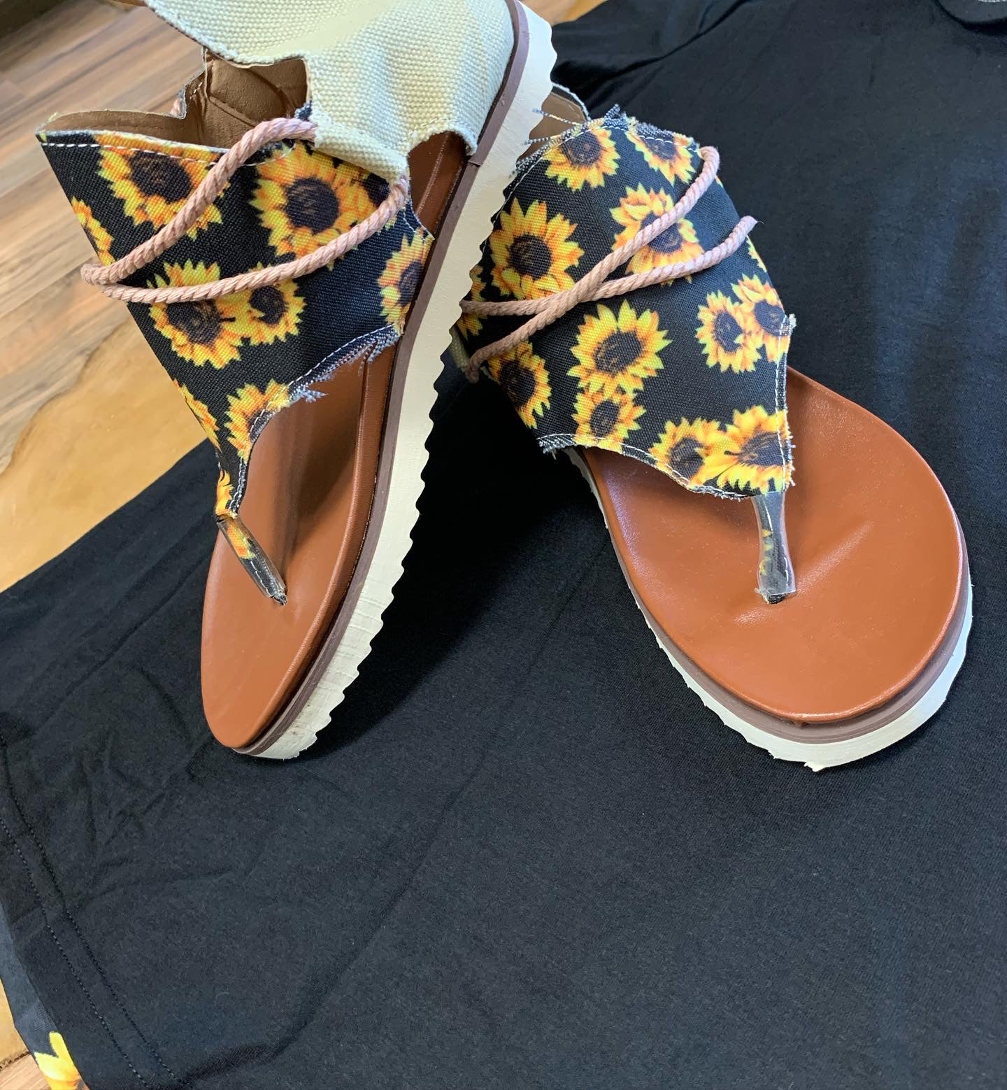 Sunflower Sandals