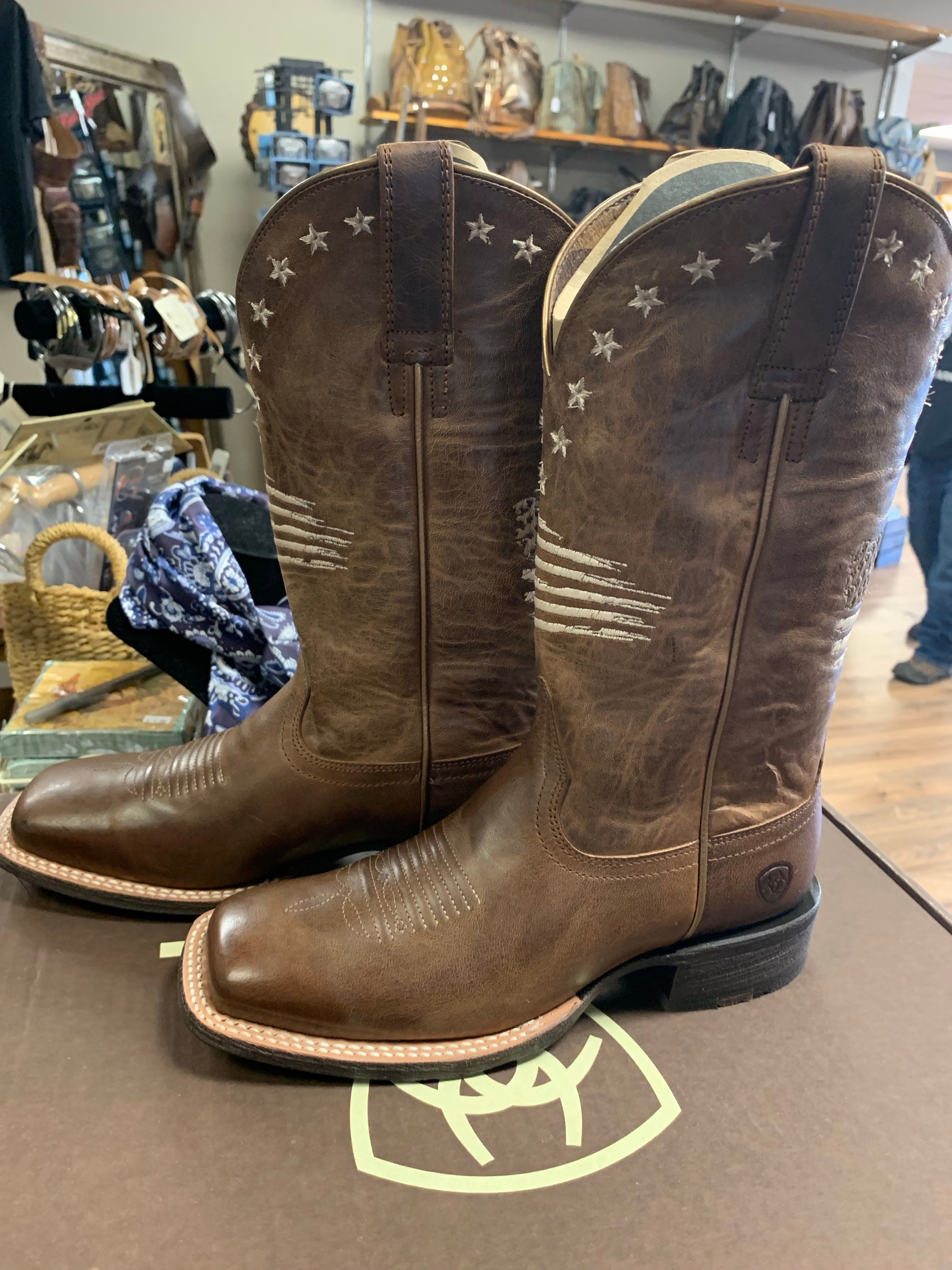 Ariat circuit outlet patriot western boot